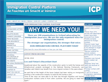Tablet Screenshot of immigrationcontrol.org